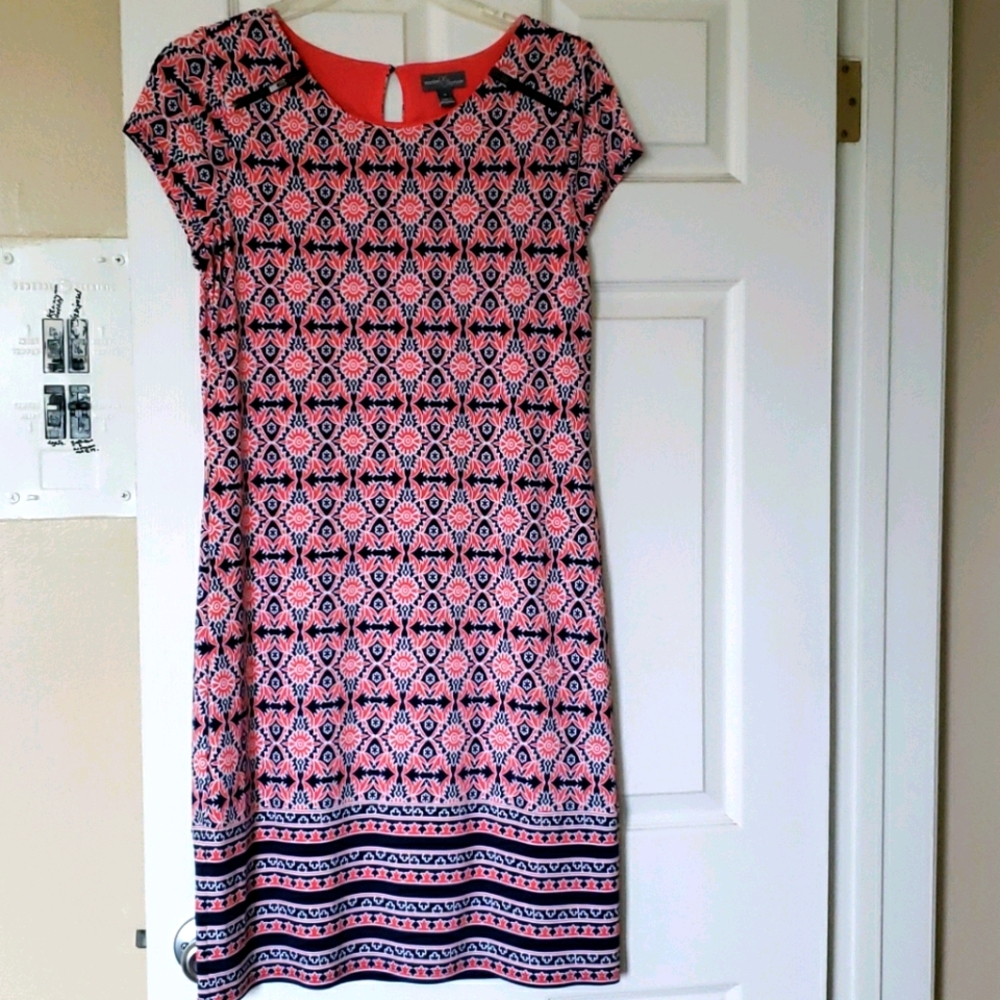 Market & Spruce Lainey Zipper Detail Knit Dress